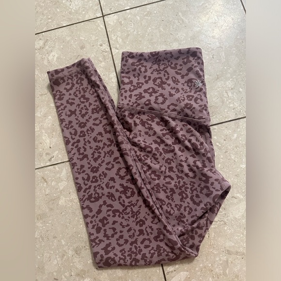 ATHLETA LEOPARD ELATION ULTRA HIGH RISE TIGHT Women’s Size SP - Picture 3 of 5